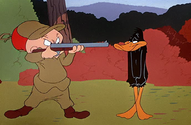 Elmer et Daffy